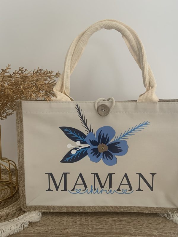 Sac Cabas Maman Fleurs
