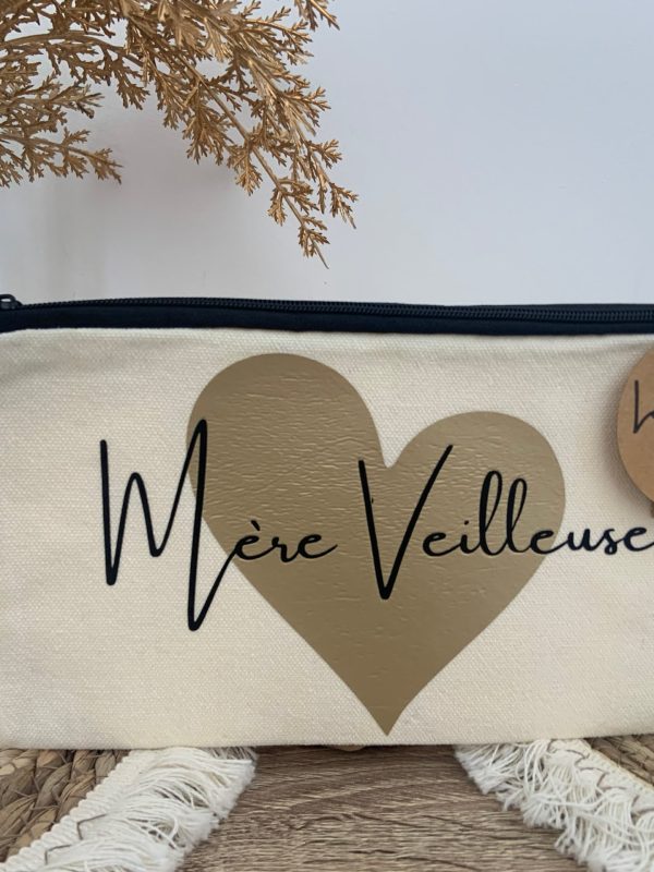 Pochette Cœur Mère Veilleuse