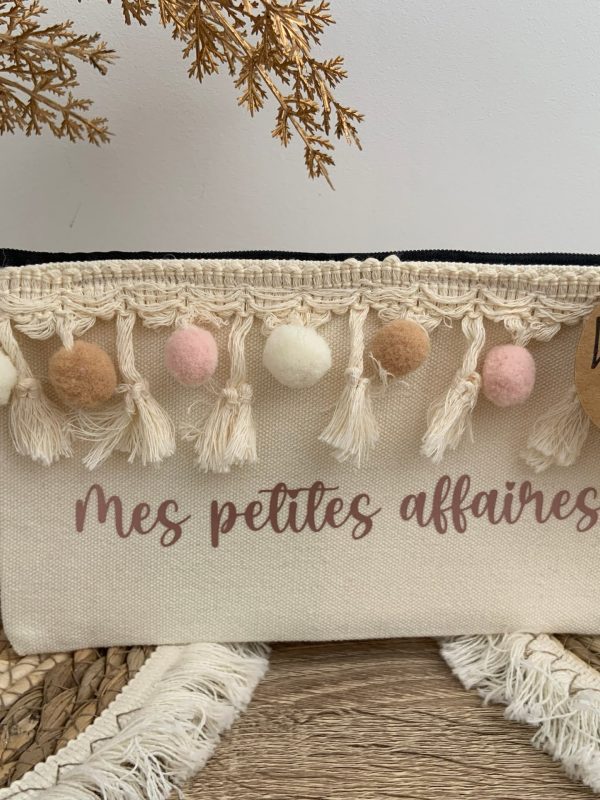 Pochette pompon