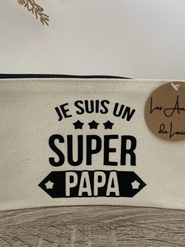 Pochette Fête des Pères Écru