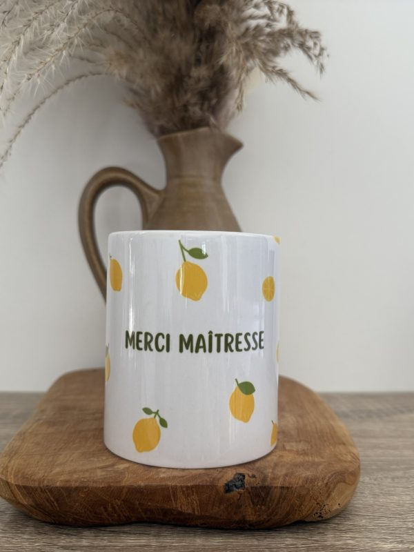 Tasse citron Maîtresse